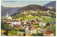 Postkarte mit Fiesch Furkabahn 994m (Wallis) 1928